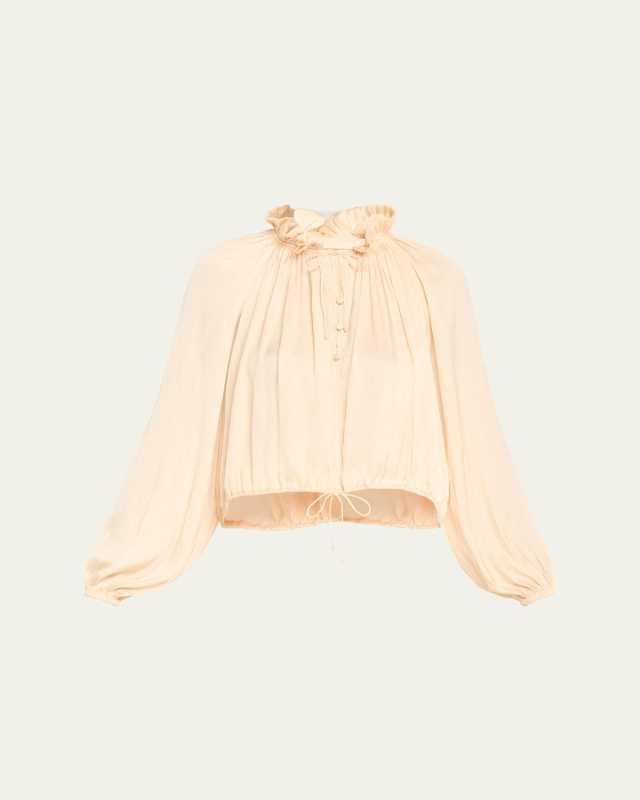 Laurette Long-Sleeve Blouse